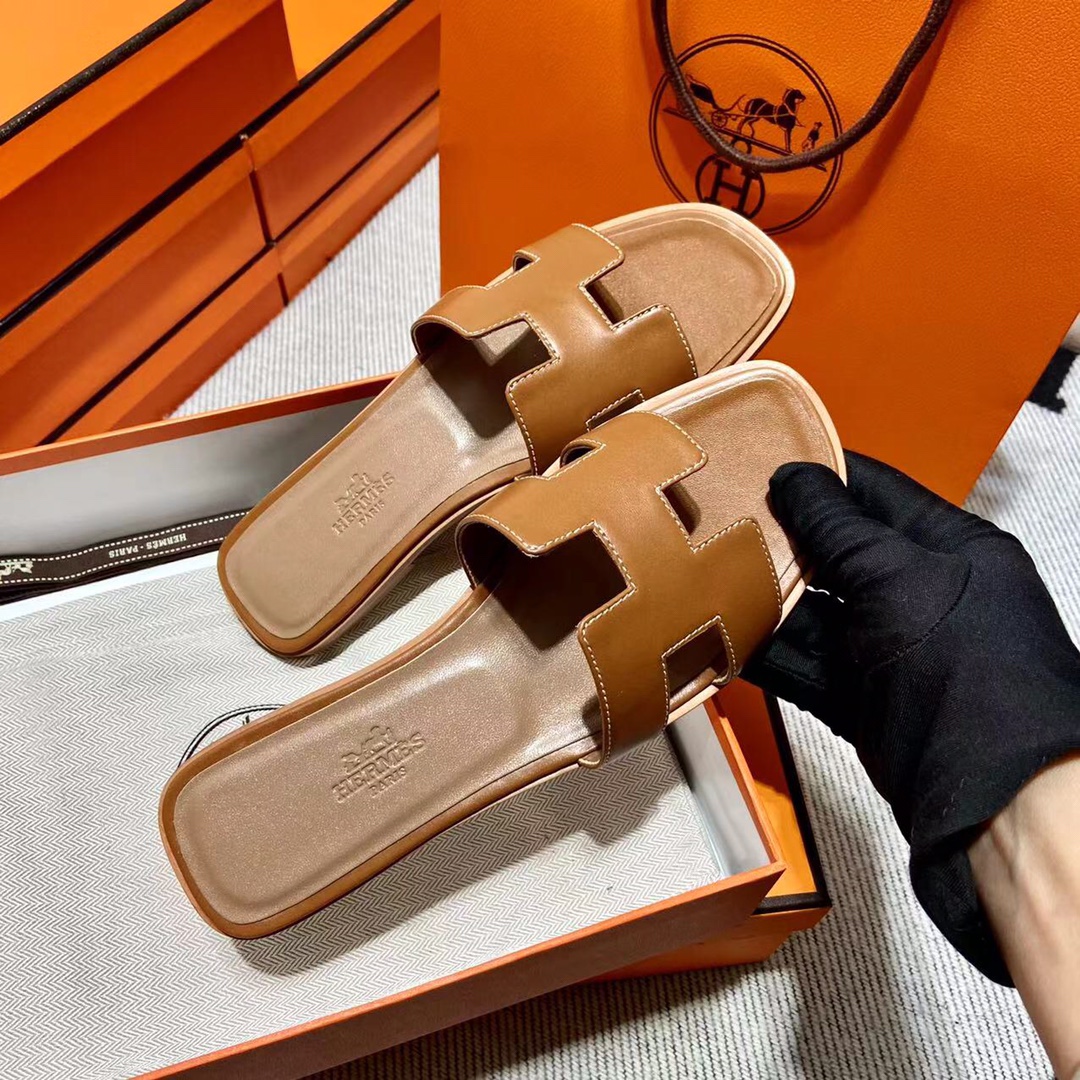 에르메스 올수공 오란 슬리퍼 샌들 스위프트 45